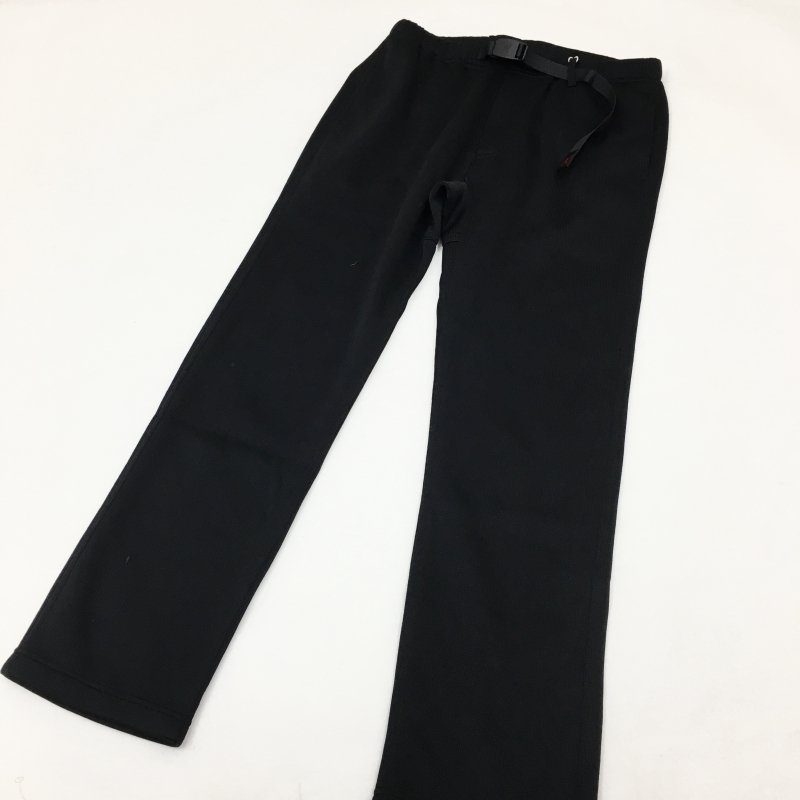  GRAMICCI BONDING KNIT FLEECE NN-PANT CROPPED(BLACK)