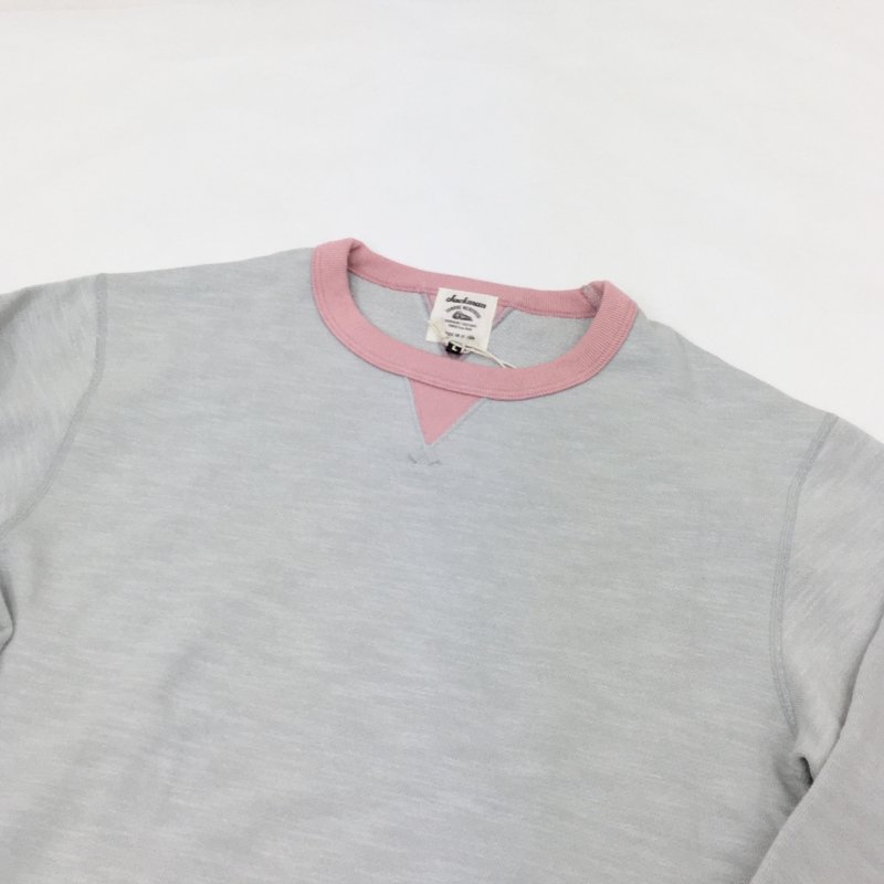  JACKMAN GG Sweat Crewneck(SILVER x PINK)