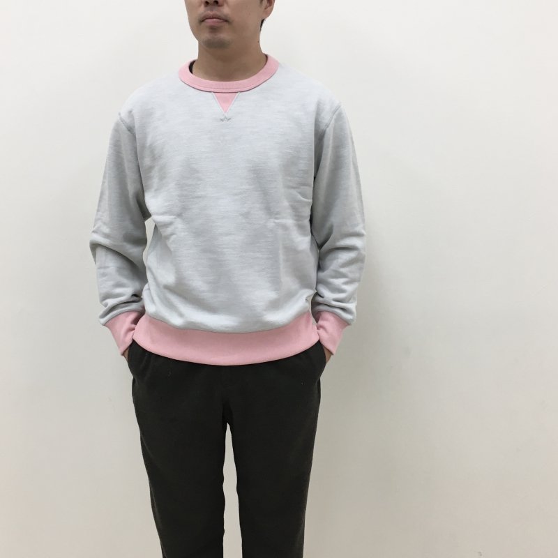  JACKMAN GG Sweat Crewneck(SILVER x PINK)