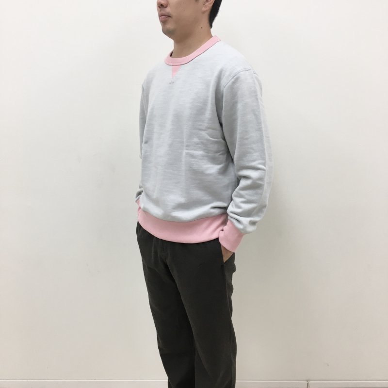  JACKMAN GG Sweat Crewneck(SILVER x PINK)