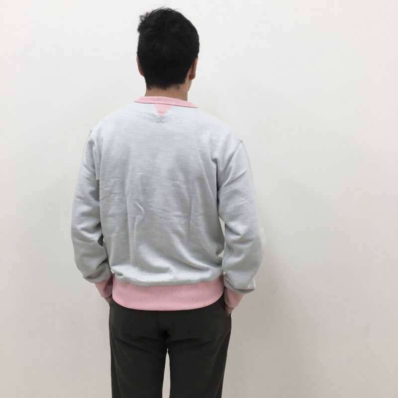  JACKMAN GG Sweat Crewneck(SILVER x PINK)