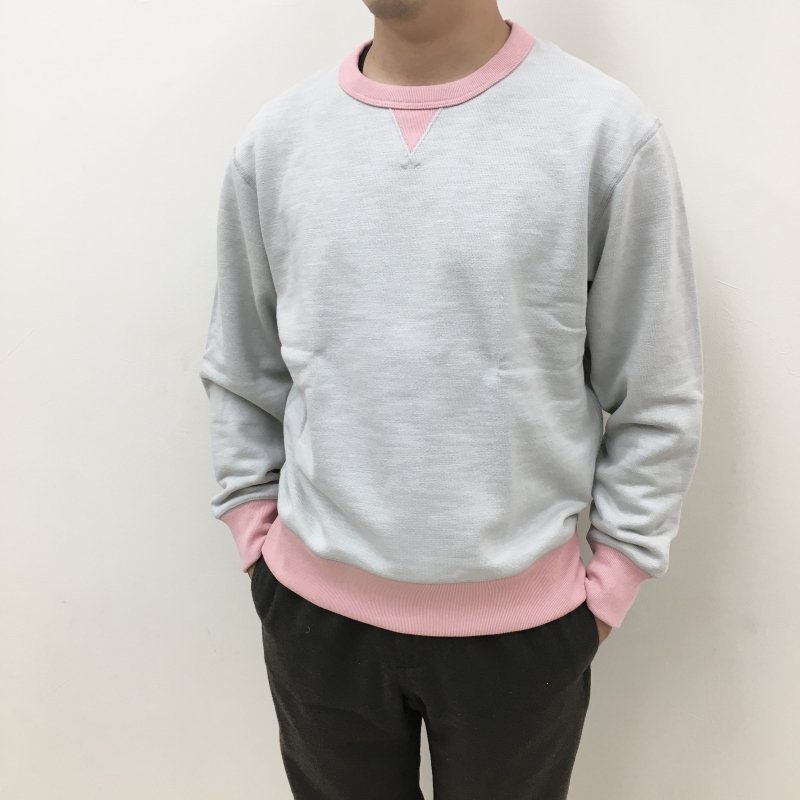  JACKMAN GG Sweat Crewneck(SILVER x PINK)