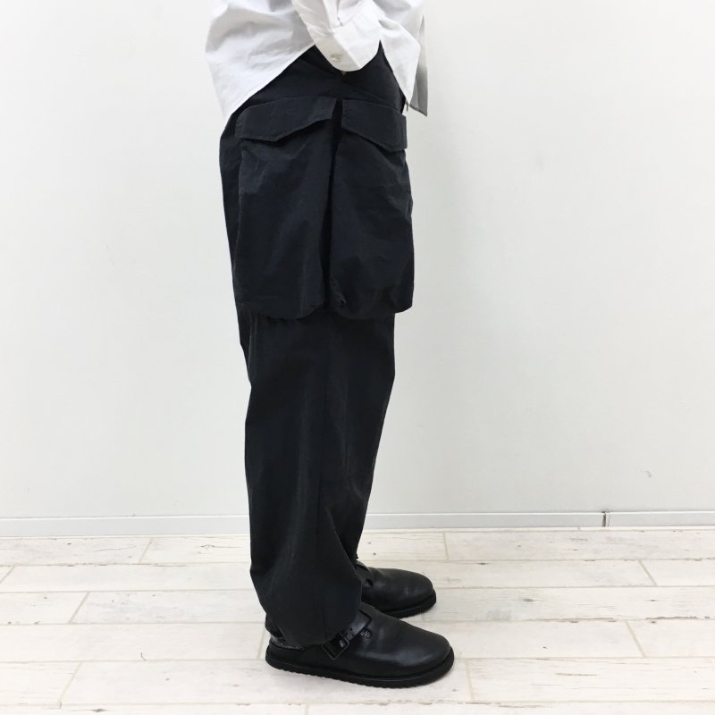  NULL TOKYO C/N OUTSIDE PANTS(BLACK)