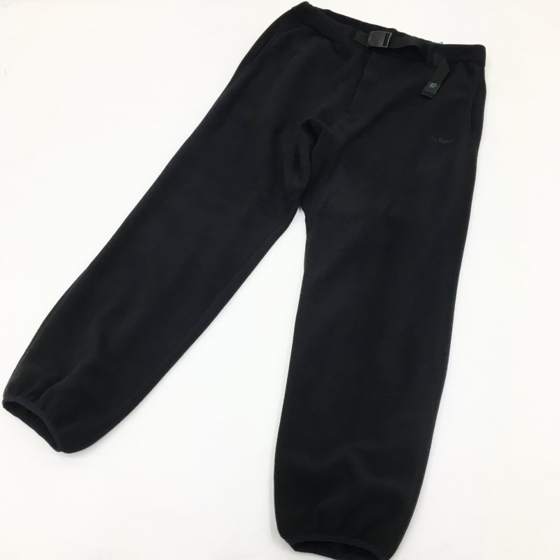  WILD THINGS GRID FLEECE PANTS(BLACK)