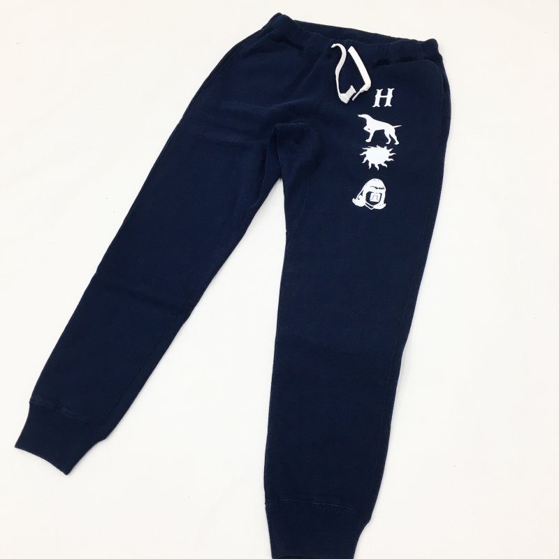 TACOMA FUJI RECORDS HUNTING DOG SWEAT PANTS(NAVY) - have a golden day!