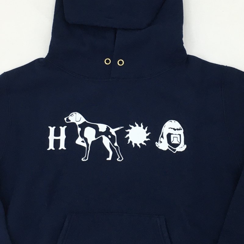  TACOMA FUJI RECORDS HUNTING DOG HOODIE(NAVY)