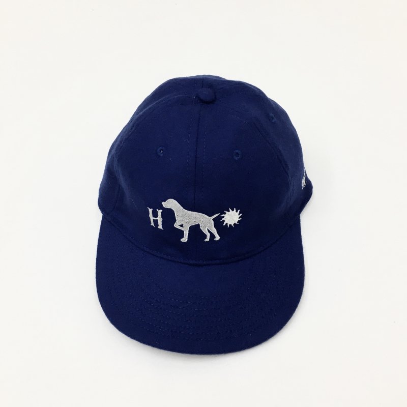  TACOMA FUJI RECORDS  HUNTING DOG CAP by Jerry Ukai (NAVY)