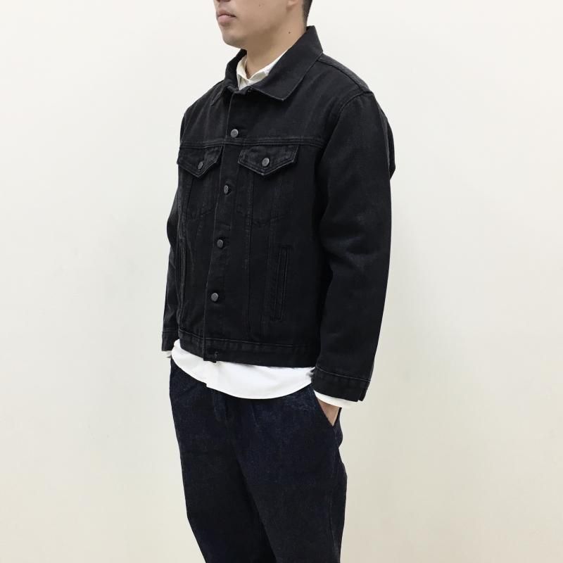 Tyca MADE IN USA DENIM JACKET (BLACK) - have a golden day!