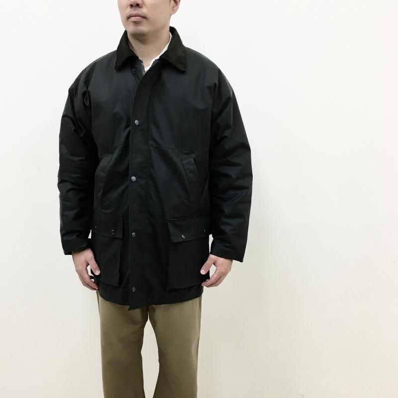  ROCKALL MADE IN ENGLAND BOLTON PADDED WAX JACKET(OLIVE) 