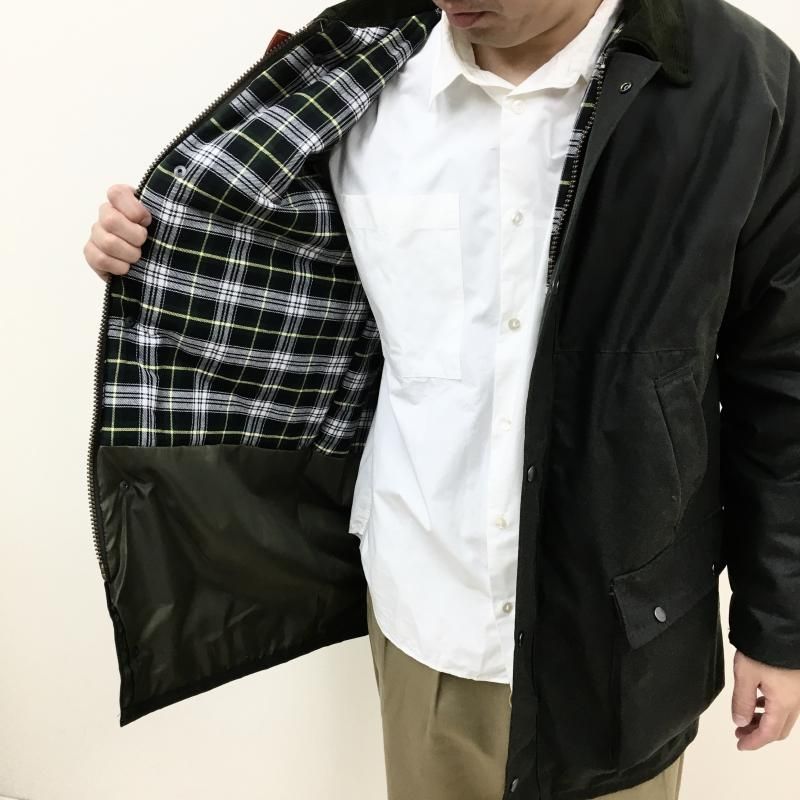  ROCKALL MADE IN ENGLAND BOLTON PADDED WAX JACKET(OLIVE) 