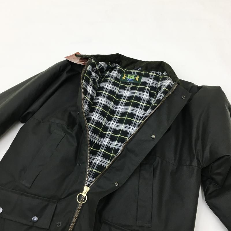  ROCKALL MADE IN ENGLAND BOLTON PADDED WAX JACKET(OLIVE) 