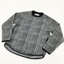  CURLY LIGHT KNIT P/O (GRAY CHECK) 