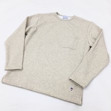  Arvor Maree CREW/POCKET SWEAT(OATMEAL) 