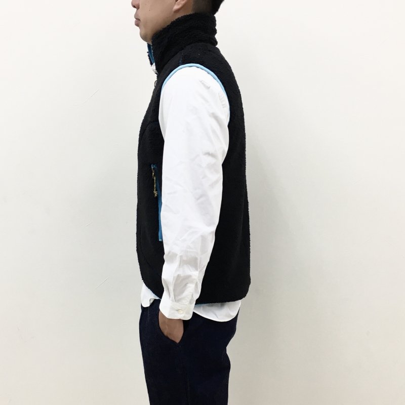  COOCHUCAMP Happy Fleece Vest(BLACK)
