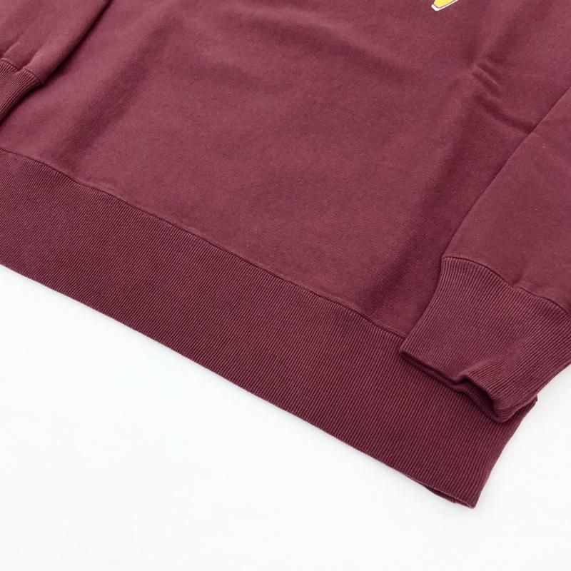  TACOMA FUJI BEER BUTT CHICKEN CREW NECK SWEAT (BURGUNDY)