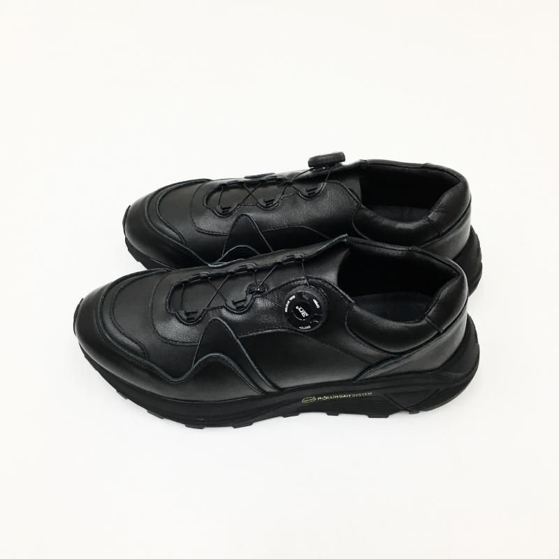  commodities LEATHER SNEAKERS (BLACK)