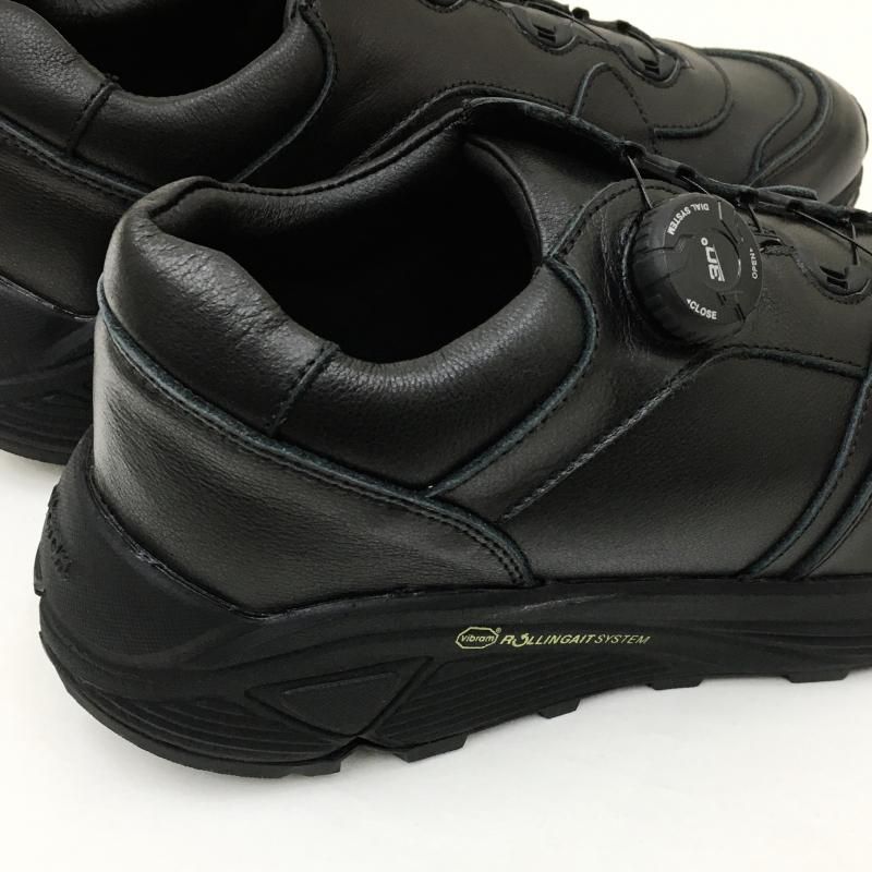  commodities LEATHER SNEAKERS (BLACK)