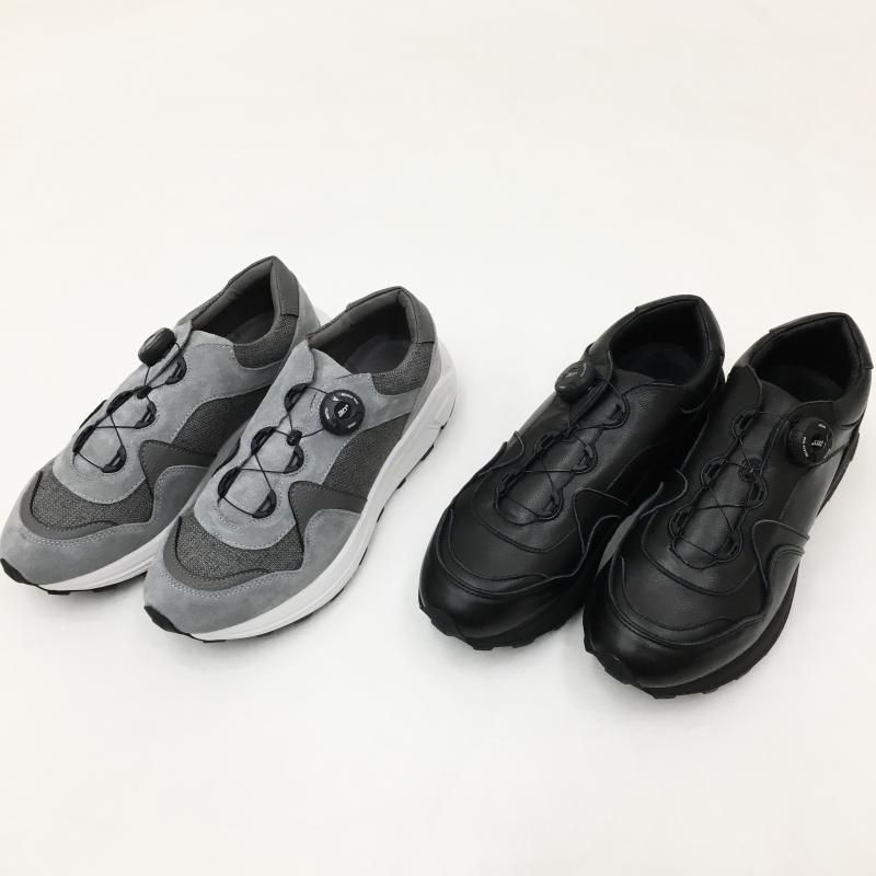  commodities LEATHER SNEAKERS (BLACK)