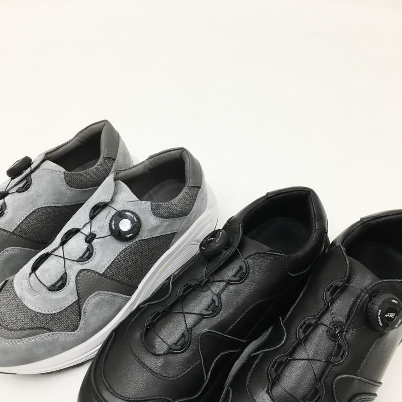  commodities LEATHER SNEAKERS (BLACK)