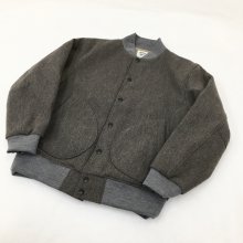  JACKMAN Melton Award Jacket(SEPIA)