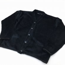  AXESQUIN POLARTEC HIGH LOFT BUTTON CARDIGAN 2.0(BLACK) 