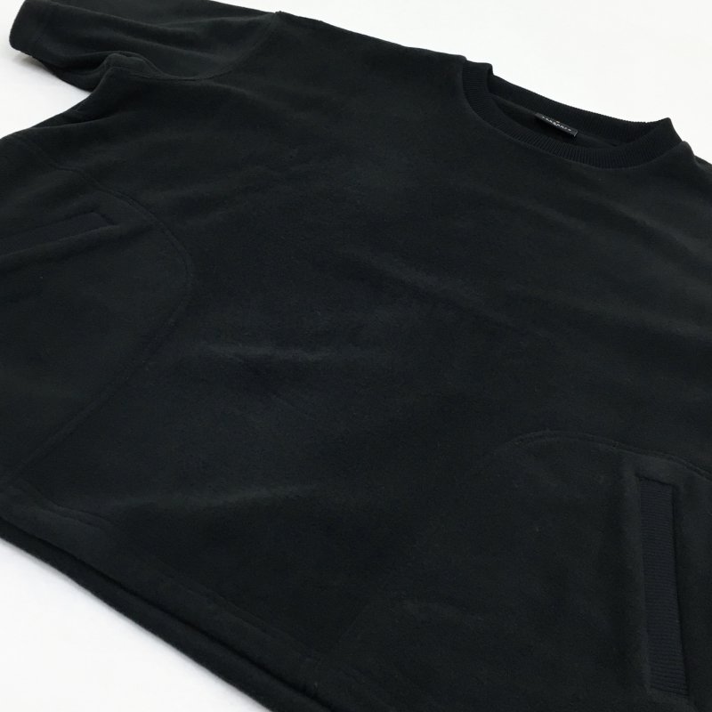  AXESQUIN RETRO FLEECE TEE(BLACK)  30OFF