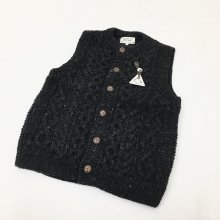  OMOI KNIT VEST(CHARCOAL)