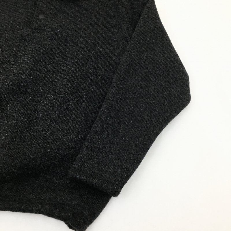  JACKMAN WOOL HIMO POLO(Heather Black)