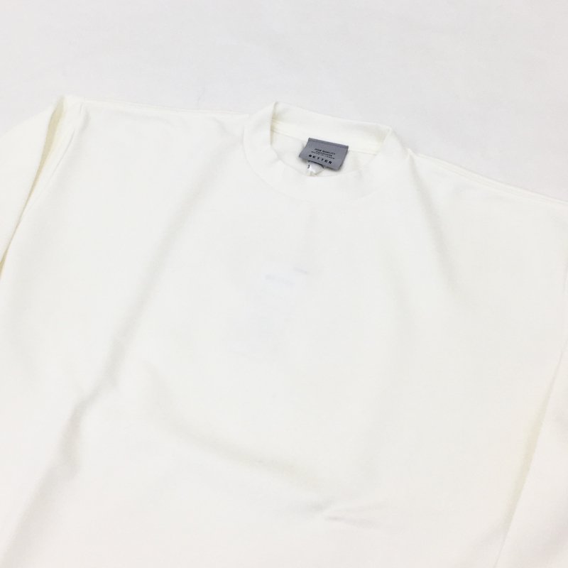  BETTER DUAL WARM HALF MOCK T-SHIRT(WHITE)