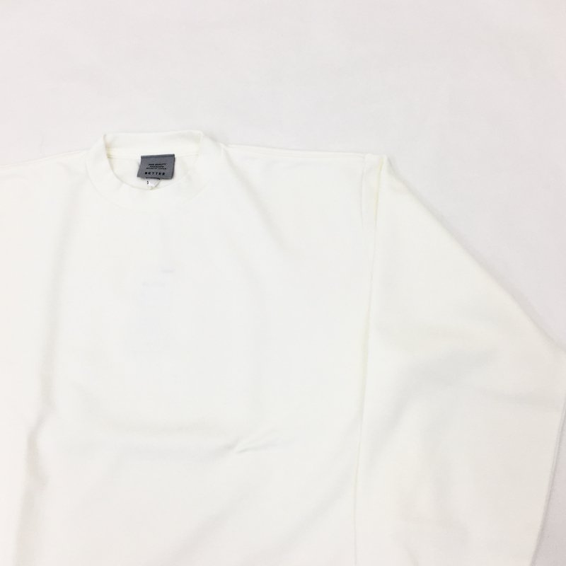  BETTER DUAL WARM HALF MOCK T-SHIRT(WHITE)