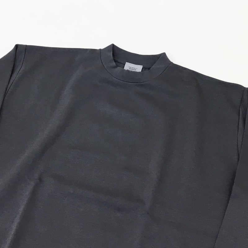  BETTER DUAL WARM HALF MOCK T-SHIRT(CHARCOAL)