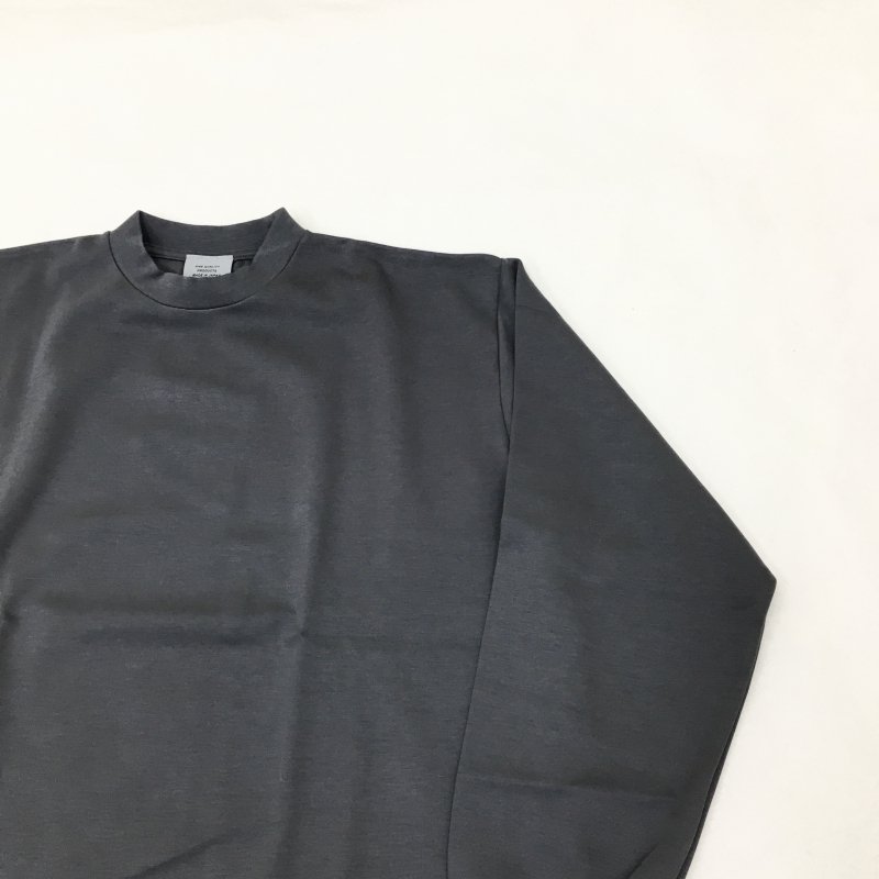  BETTER DUAL WARM HALF MOCK T-SHIRT(CHARCOAL)