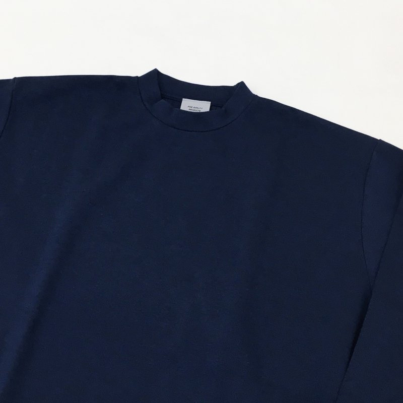  BETTER DUAL WARM HALF MOCK T-SHIRT(NAVY)