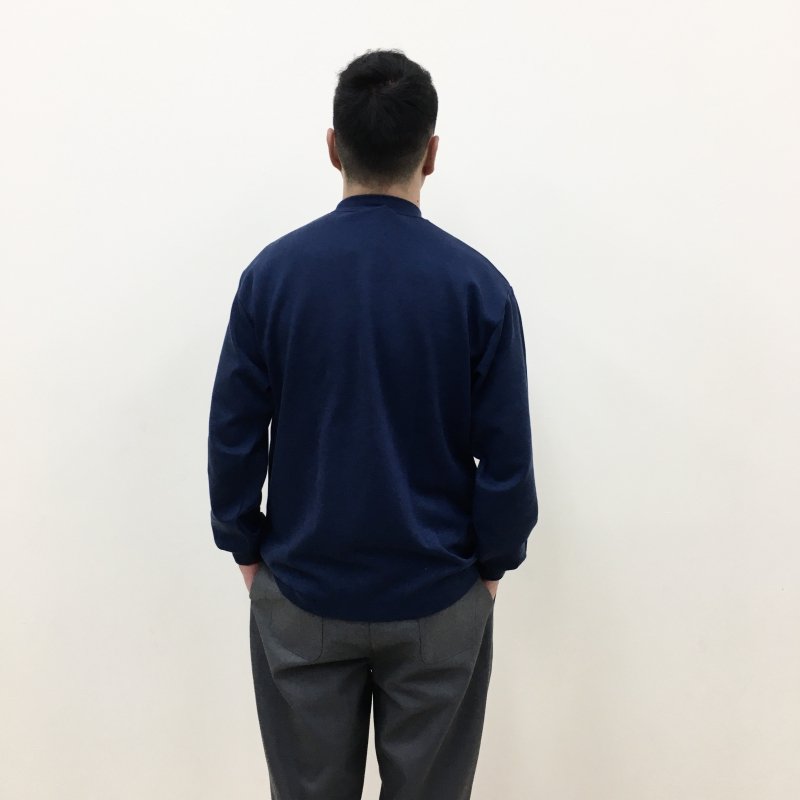  BETTER DUAL WARM HALF MOCK T-SHIRT(NAVY)