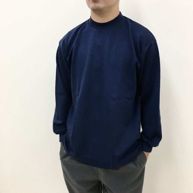  BETTER DUAL WARM HALF MOCK T-SHIRT(NAVY)