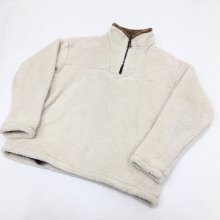  COOCHUCAMP Happy Fleece Half Zip Sweater(BEIGE)
