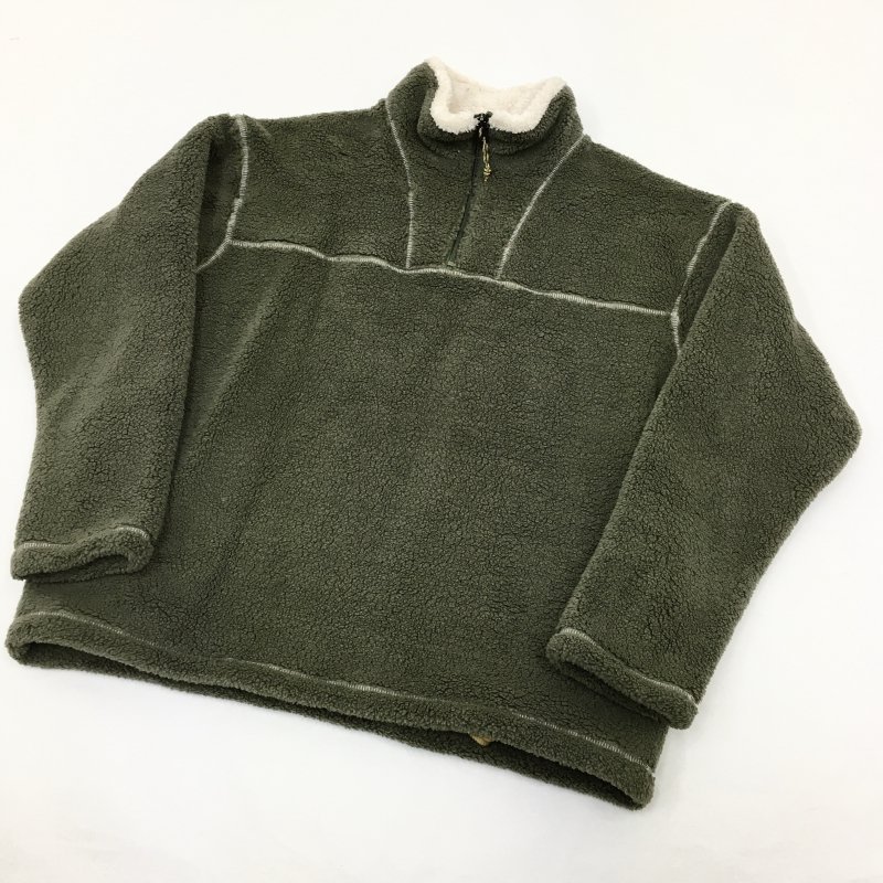  COOCHUCAMP Happy Fleece Half Zip Sweater(KHAKI)
