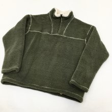  COOCHUCAMP Happy Fleece Half Zip Sweater(KHAKI)
