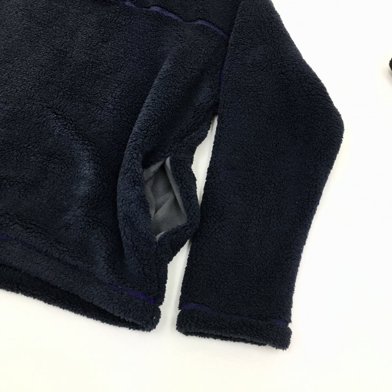  COOCHUCAMP Happy Fleece Half Zip Sweater(NAVY)
