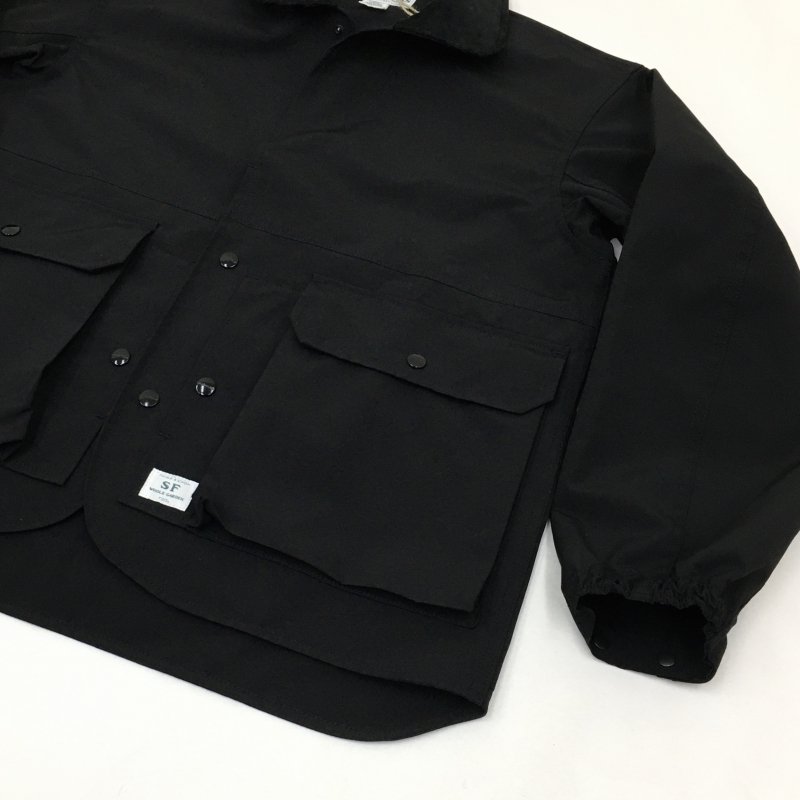  SASSAFRAS CULTIVATOR JACKET -P/C WEATHER- (BLACK)