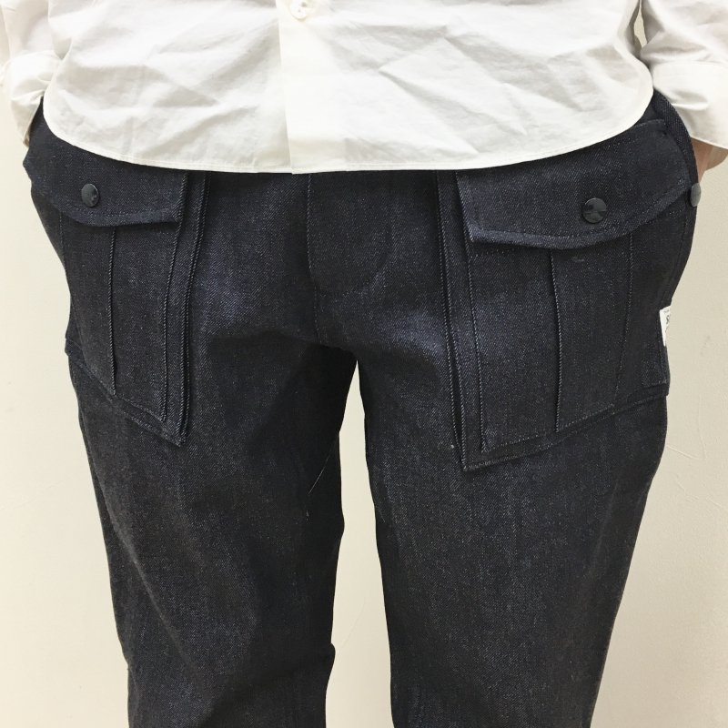  SASSAFRAS Botanical Pioneer Pants(13oz Denim-INDIGO)