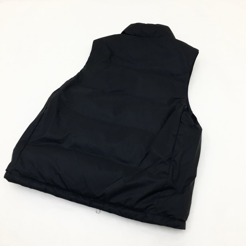  NANGA AURORA TEX STAND COLLAR DOWN VEST(BLACK)