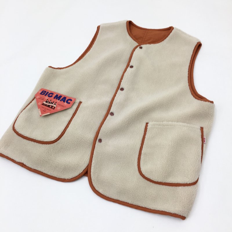  BIG MAC REVERSIBLE VEST(OFFORANGE) 