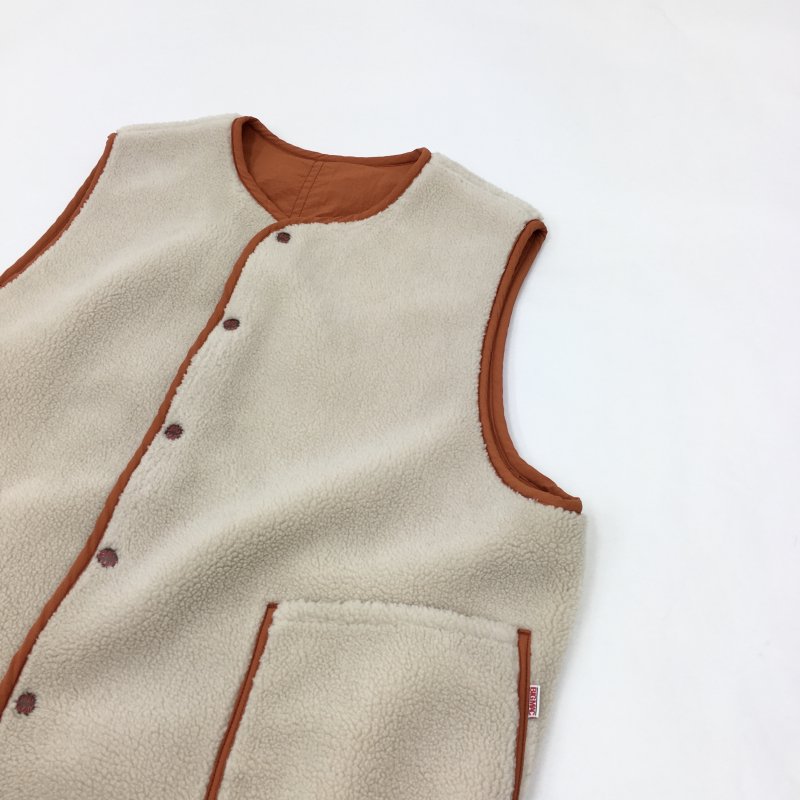  BIG MAC REVERSIBLE VEST(OFFORANGE) 