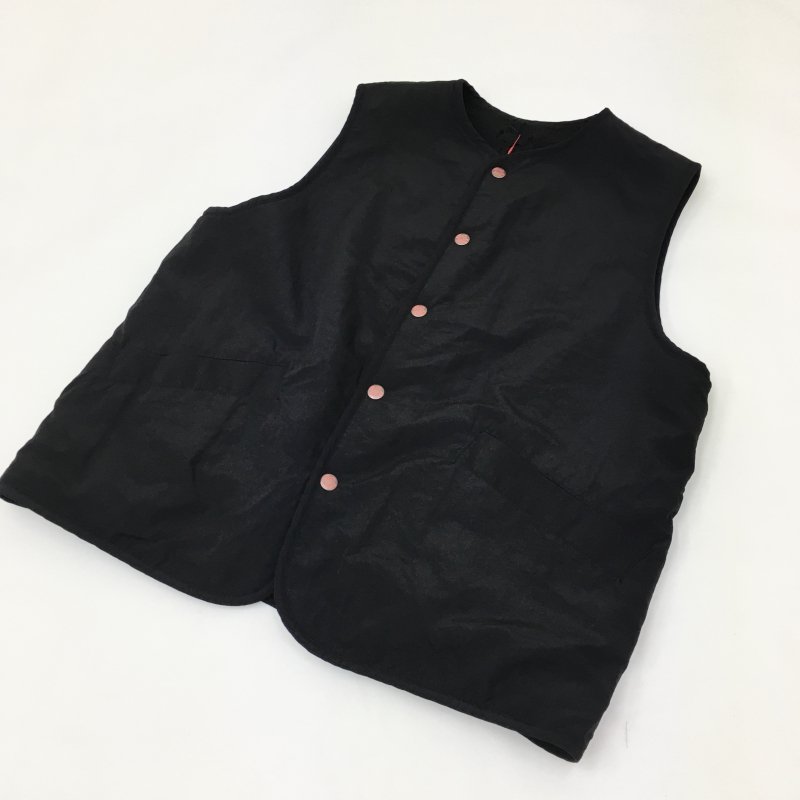  BIG MAC REVERSIBLE VEST(BLACKBLACK) 