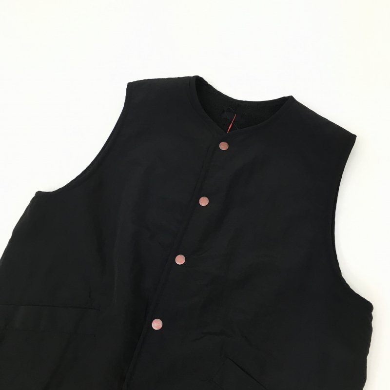  BIG MAC REVERSIBLE VEST(BLACKBLACK) 