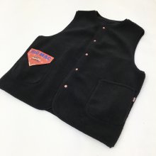  BIG MAC REVERSIBLE VEST(BLACKBLACK) 