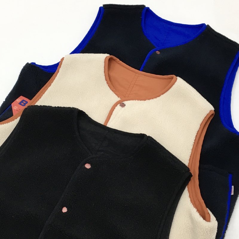  BIG MAC REVERSIBLE VEST(NAVYBLUE) 