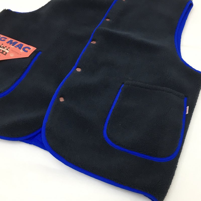  BIG MAC REVERSIBLE VEST(NAVYBLUE) 