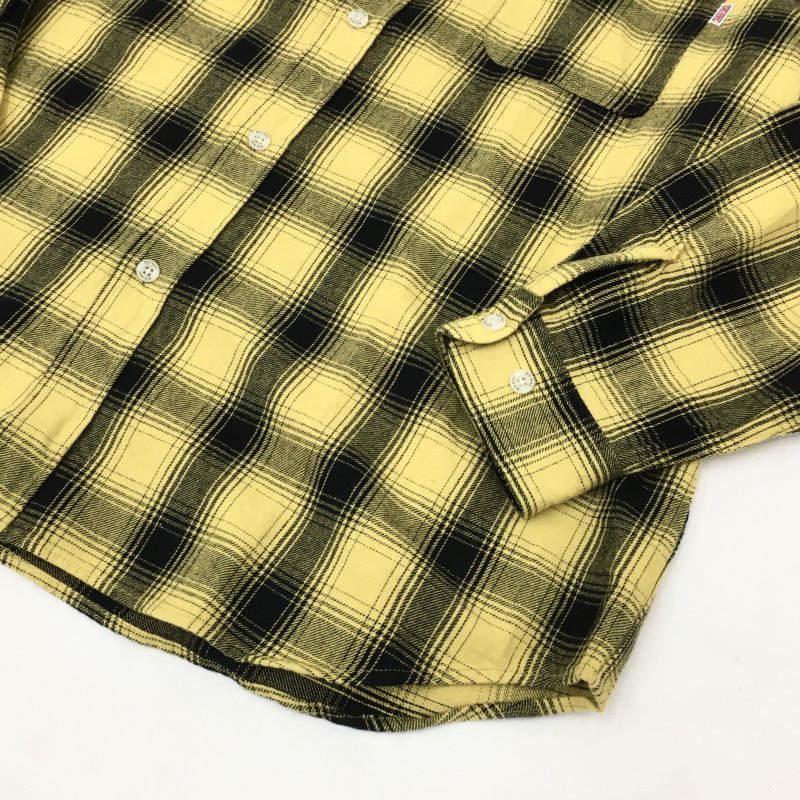  BIG MAC LONG FLANNEL SHIRTS(YELLOW) 